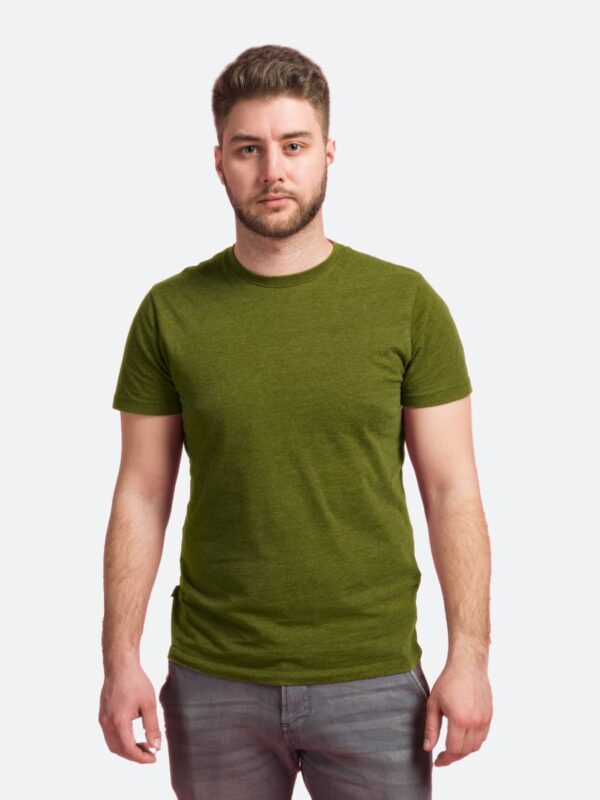 Textured cotton T-shirt