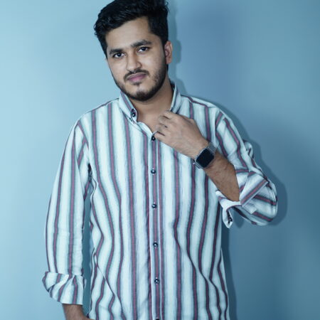 Furex Crimson Black Striped Shirt