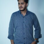 Furex Navy Blue Striped Shirt