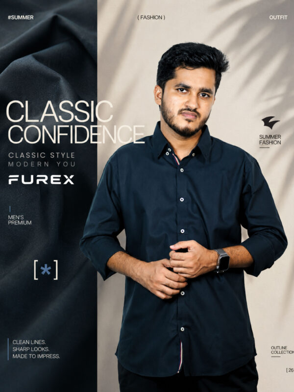 Furex Classic Black Shirt