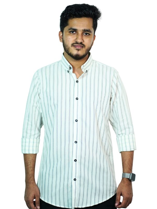 Furex Classic White Striped Shirt