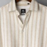 Furex Cream Striped Shirt